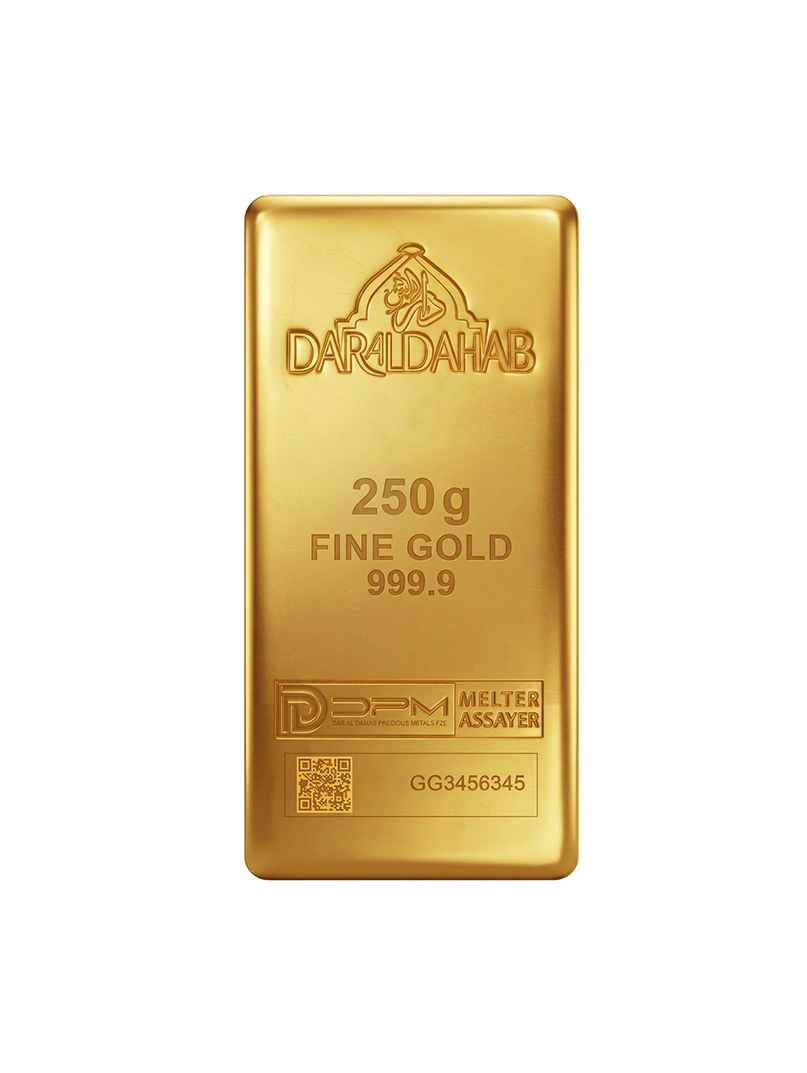 دار الدهب سبائك ذهبية كبيرة 250 جرام