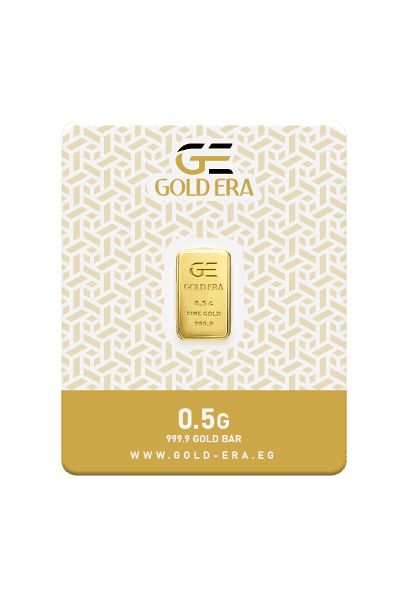 Gold Era سبائك ذهبية مغلفة 0.5 جرام