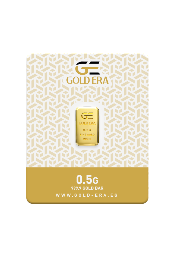 Gold Era سبائك ذهبية مغلفة 0.5 جرام