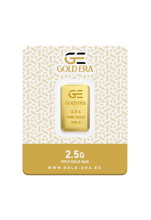 Gold Era سبائك ذهبية مغلفة 2.5 جرام
