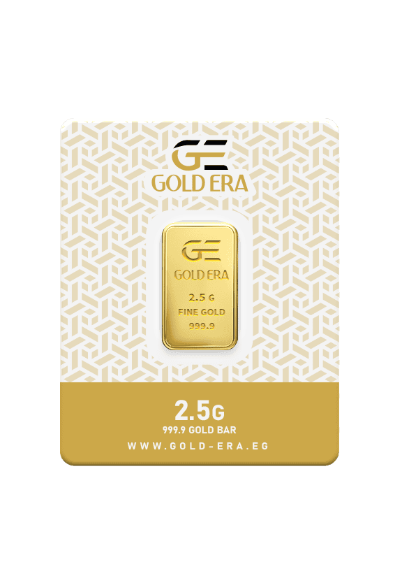 Gold Era سبائك ذهبية مغلفة 2.5 جرام