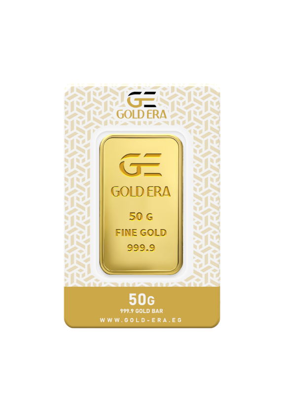 Gold Era سبائك ذهبية مغلفة 50 جرام