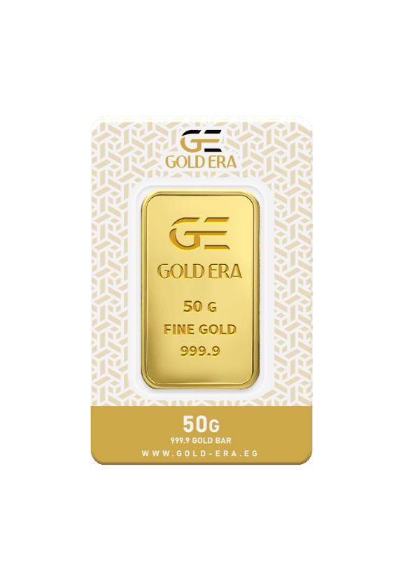 Gold Era سبائك ذهبية مغلفة 50 جرام