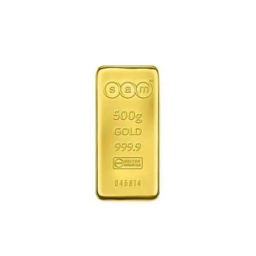 SAM سبائك ذهبية كبيرة 500 جرام