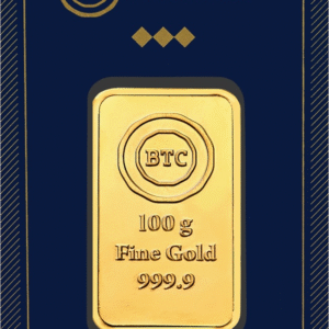 BTC 100 Gram - Gold Bar [24K]