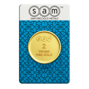 SAM Quarter Gold Pound ? 2 gm [21K]