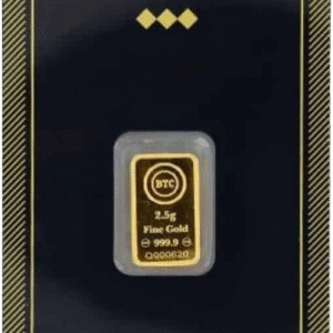 BTC 2.5 Gram - Gold Bar [24K]