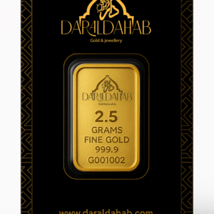 DAR AL DAHAB 2.5 Gram - Gold Bar [24K]