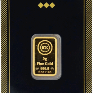 BTC 5 Gram - Gold Bar [24K]