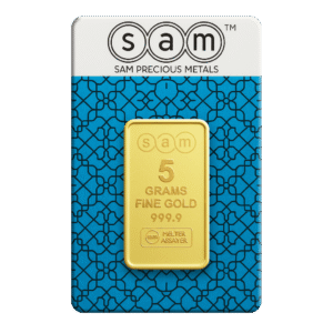 SAM 5 Gram - Gold Bar [24K]