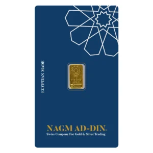 NAGM AD-DIN 1 Gram - Gold Bar [24K]