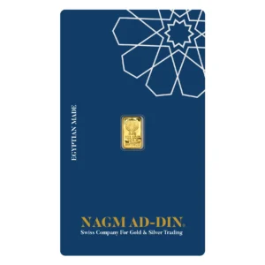 NAGM AD-DIN 0.5 Gram - Gold Bar [24K]