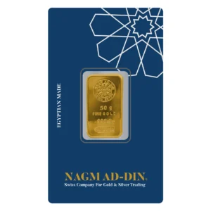 NAGM AD-DIN 50 Gram - Gold Bar [24K]