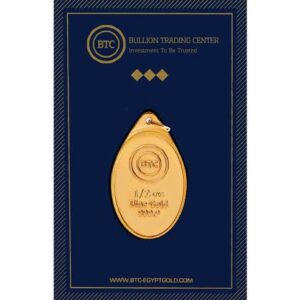 BTC 24K Oval Gold Bars - 15.90g